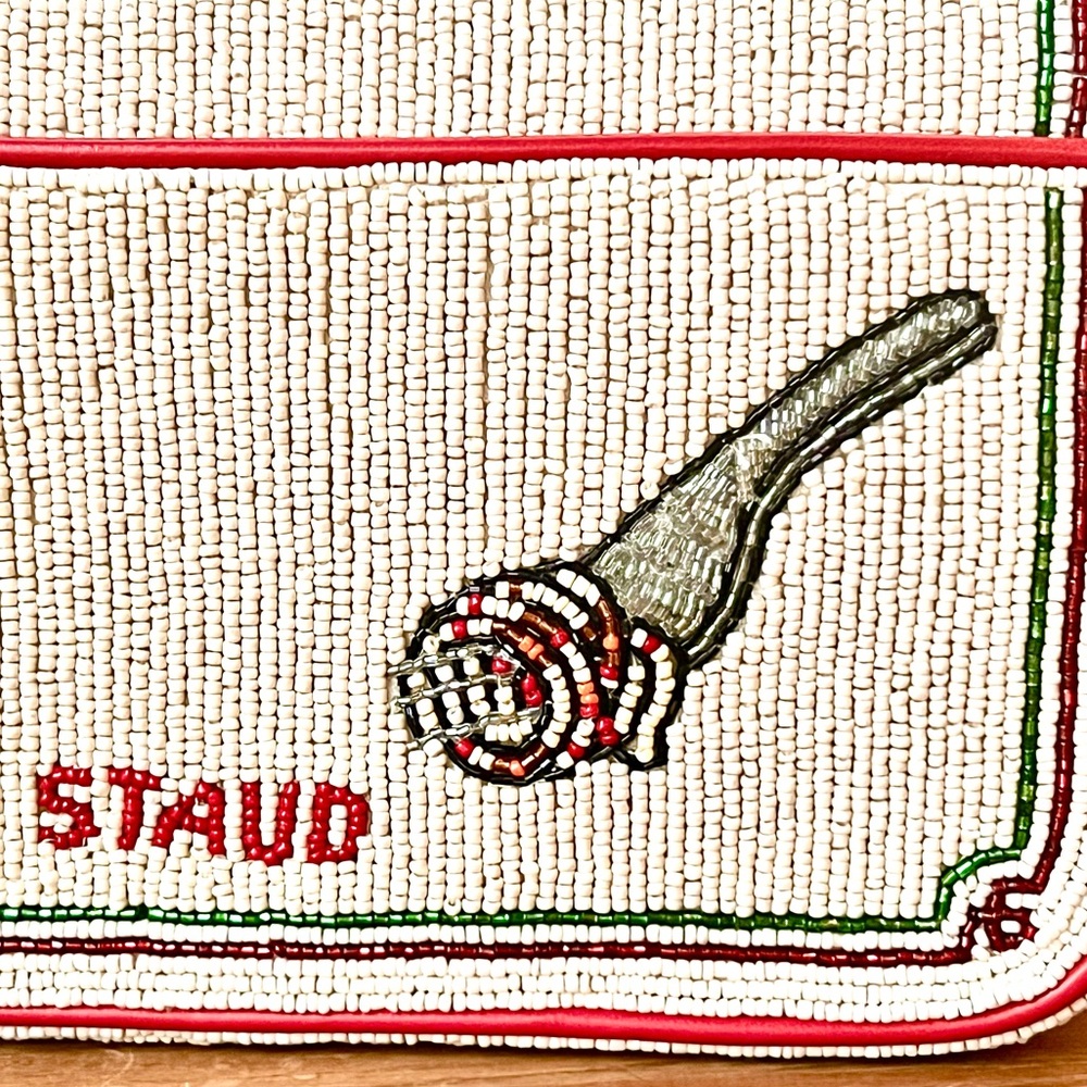 🌺🎉HP🎉🌺 NWT Staud Tommy Shoulder Bag Tomato - Picture 7 of 16